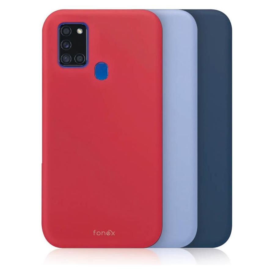 Fongex Galaxy A21s - Rainbow Set à 3 Stk. Silikonhülle (Samsung Galaxy A21s) (RBW1482C)