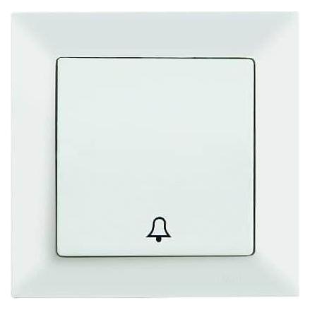 Mutlusan Daria Taster Glocke Klingel Schalter Unterputz weiss (31528865)