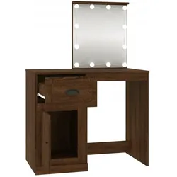 vidaXL, Schminktisch, Camenas (mit LED) (90 x 50 x 132.50 cm)