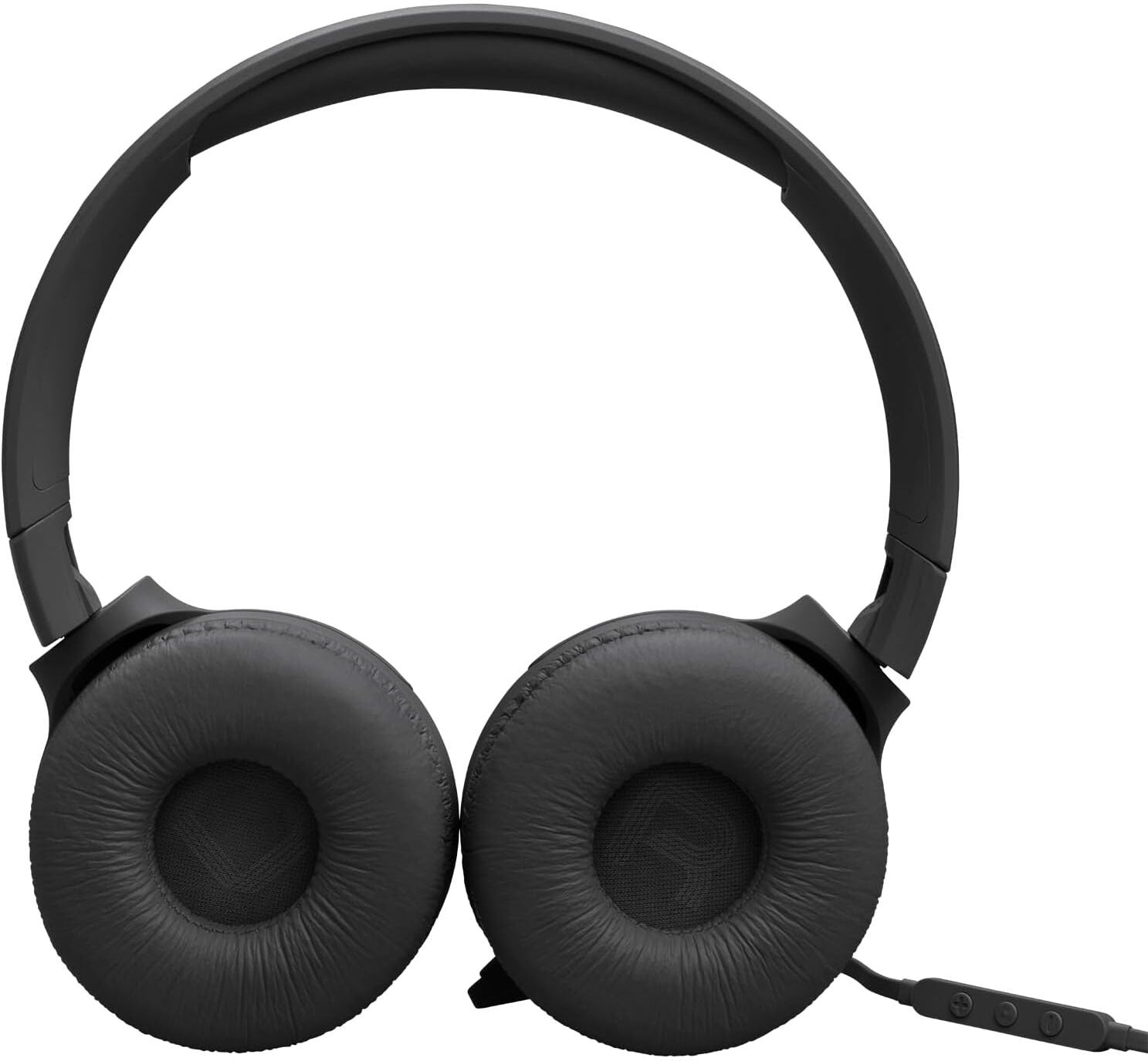JBL Tune 520 C Comfort Fit Wired On Ear Headphones with Microphone, Pure Bass Sound, EQ Presets, USB-C Connectivity, Foldable Design and Tangle-Free Cable, Black