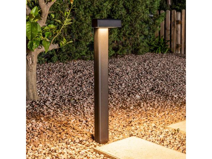 FARO BARCELONA LED Sockelleuchte Balic, schwarz, Aluminium, Modern