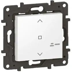 Legrand 863643 Niloe Step with Netatmo Wandsender Rollladen, Farbe: Ultraweiß