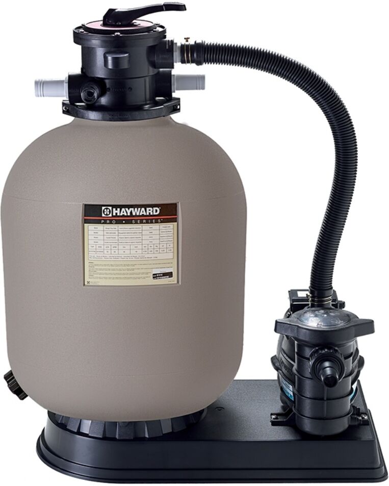 Groupe de filtration Hayward POWERFLO 3/4cv 10m³/h sur platine