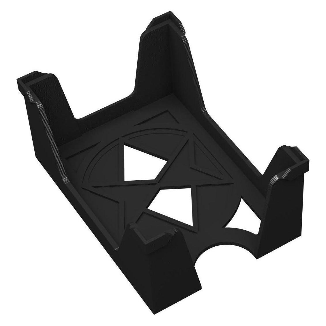 Feldherr Kartenhalter für 120 Spielkarten 59x86 mm aus Kunststoff - 1 Fach (Kunststoff) (377411)