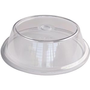 APS Frischhaltehaube 11053 Tellerabdeckhaube, aus Kunststoff, transparent, mit Griffloch, Ø 28 x 6,5 cm