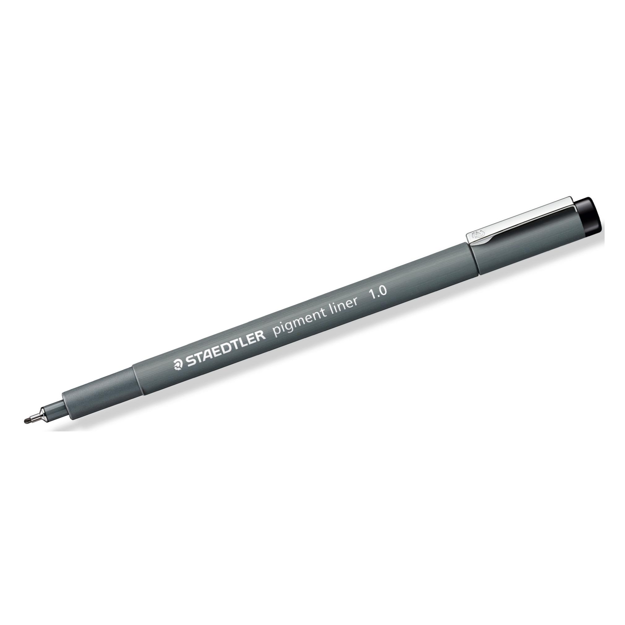 Staedtler Fineliner Pigment liner 308 Strichstärke: 1 mm Schreibfarbe: schwarz (1x) (308 10-9)