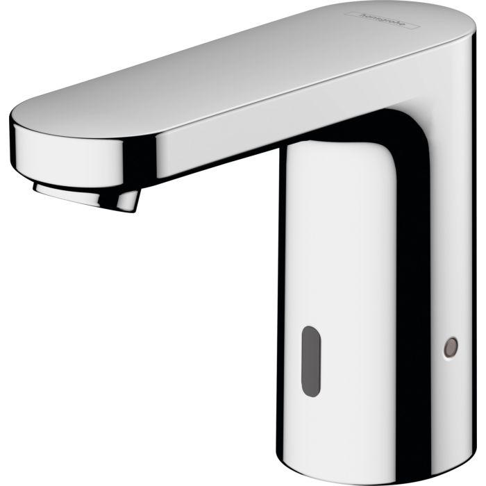 hansgrohe Vernis Blend Elektronik-Waschtischarmatur 71502000 Batteriebetrieb 6 V, mit Temperaturvoreinstellung, chrom
