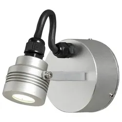 Konstsmide Wandleuchte/Strahler Monza silber 7922-310