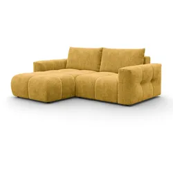 ECKSOFA VERONA 3-Sitzer links, Gelb