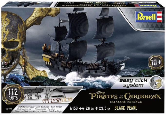 Maquette Black Pearl Easy-click-system Echelle 1:150 Level 2 - Revell