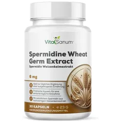 VitaSanum® Spermidin Weizenkeimextrakt – 1 Kapsel Tagesportion