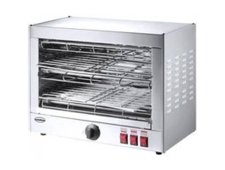 Toaster professionnel double - Combisteel - 490 x 250 x 380 mm - Gris - 3 6 kWatt