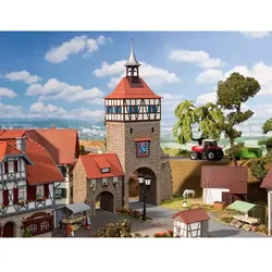 FALLER 130406 H0 Stadttor mit Torhaus, Ep. I