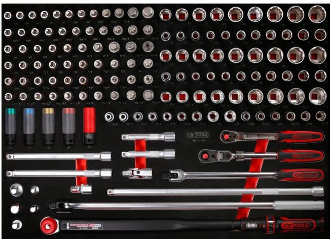 KS Tools Jeu de clés à douille 1/2