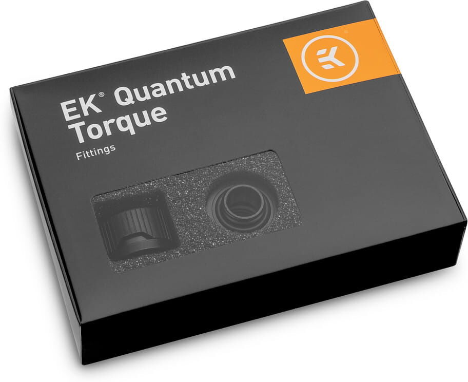 EK Water Blocks EK-Quantum Torque 6er-Pack HDC 14 - Schwarz