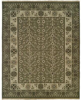 KALATY Soumak Natural Stone Hand-knotted Soumak Area Rug