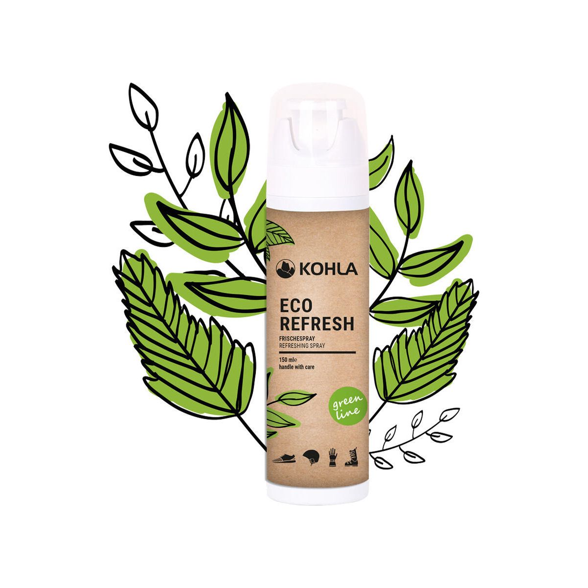 Kohla Green Line Eco-refresh Spray neutral 1500070