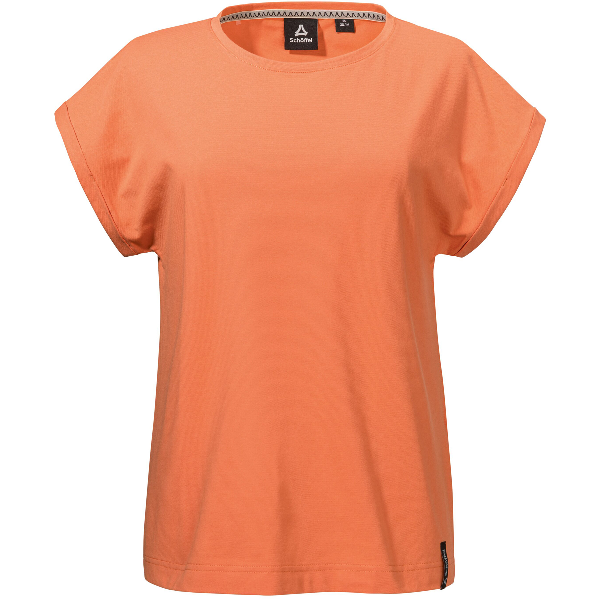 Schöffel Style Galerne Damen T-Shirts orange Größe S Camping Elastisch