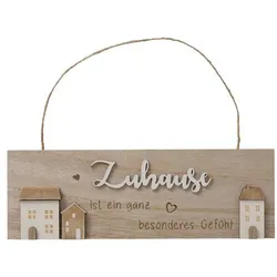 Schild Zuhause 30cm