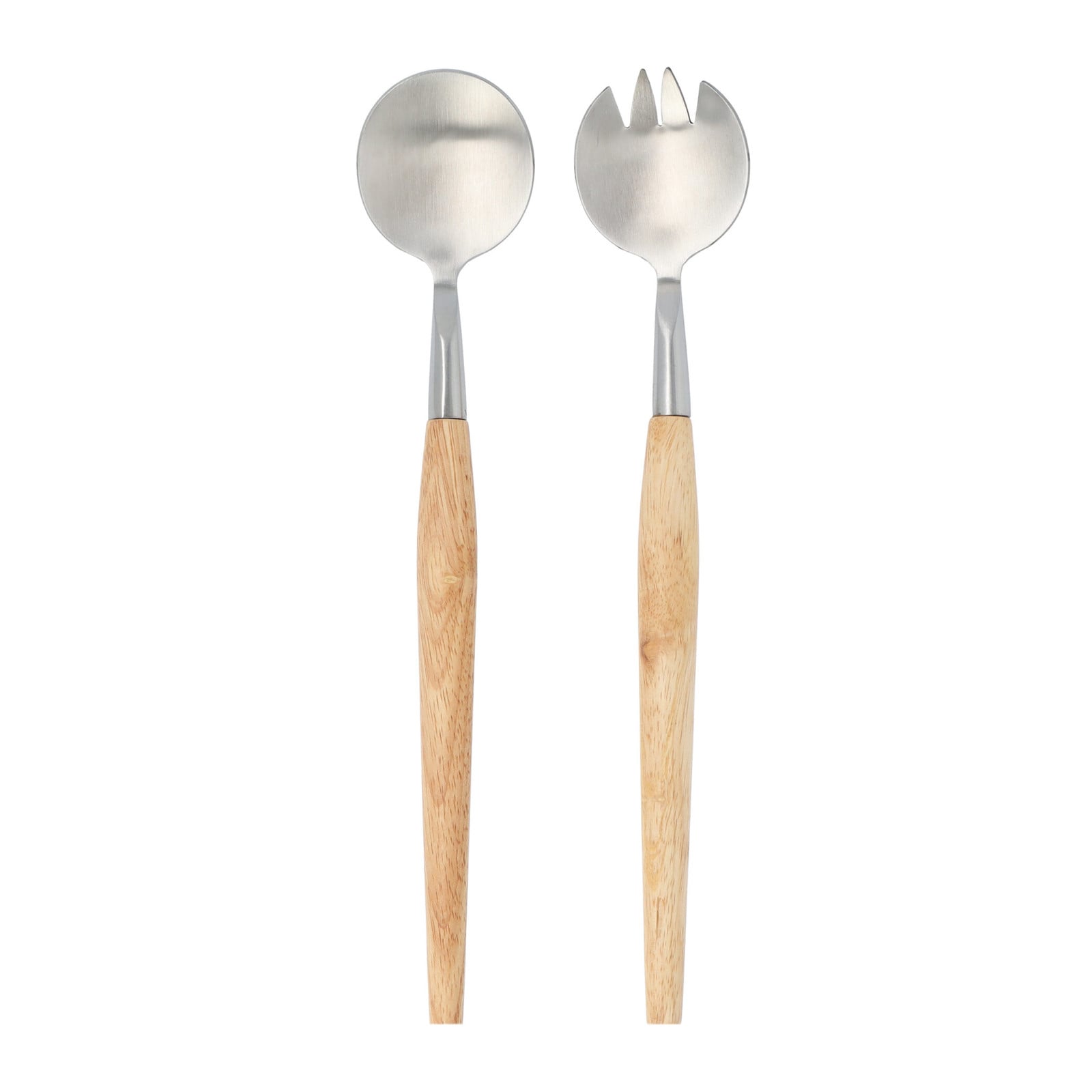 Krumble Saladebestek van Hout en RVS