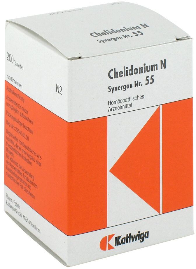 Kattwiga Synergon 55 Chelidonium N Tabletten 200stk