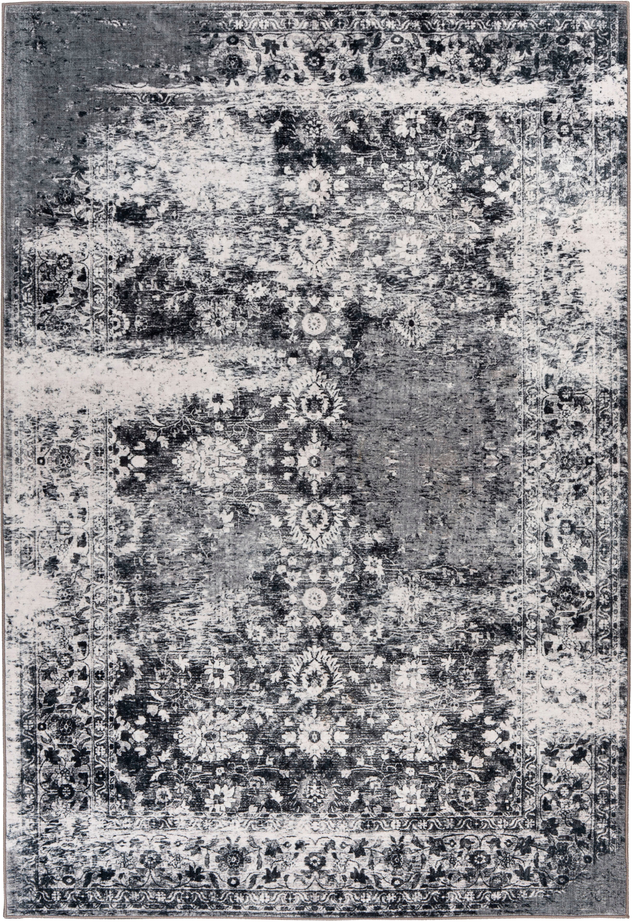 Teppich ARTE ESPINA "Saphira 400", grau, B:160cm H:6mm L:230cm, Polyester, Teppiche, Teppich grau B : 160cm 1 Stk., 6mm, L: 230cm