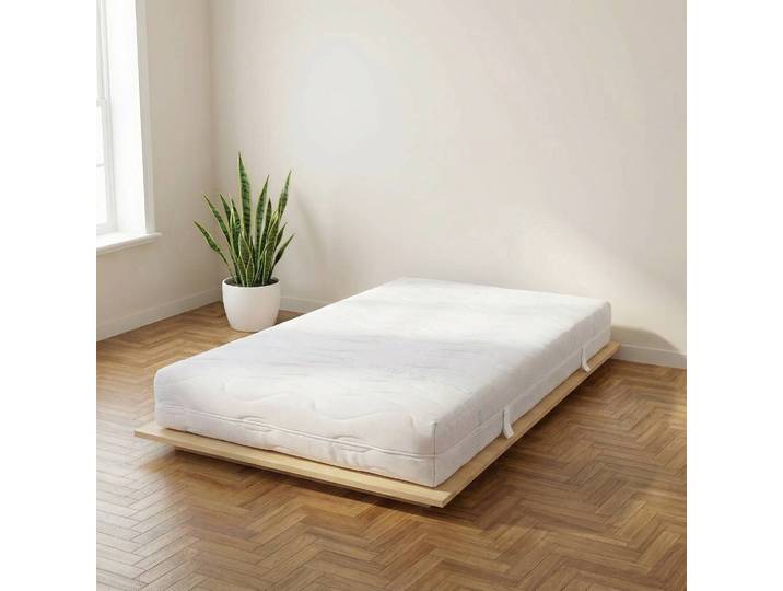 Matelas Ocean Blue 90 x 200cm Tissu Blanc