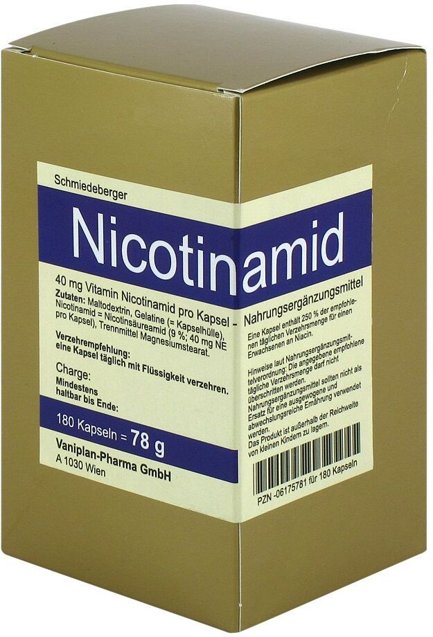 FBK-Pharma Nicotinamid Kapseln 180stk
