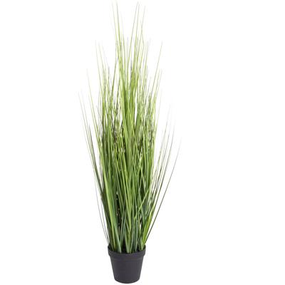 Kunstgras BOTANIC-HAUS "Gras Festuca", grün, B:30cm H:86cm T:30cm Ø:30cm, Kunststoff, Kunstpflanzen