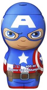 Cartoon Capitão América Gel & Champô 400 ml
