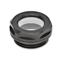 Ölschaugläser, Aluminium / Sicherheitsglas (ESG) (743.1-11-M16X1,5-BS)