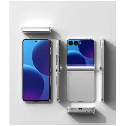 Ringke - Fusion Flap - Samsung Galaxy Z Flip8 - Clear (Samsung Galaxy Z Flip8), Smartphone Hülle, Transparent