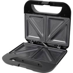 Silva Homeline ST 2000 Sandwichmaker Cool-Touch-Gehäuse, Antihaftbeschichtung, Kontrollleuchte Schwarz 423017