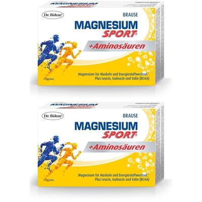 Dr.böhm Magnesium Sport+Aminosäuren Granulat 2x 2x14 St