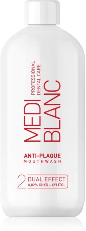 MEDIBLANC Anti-plaque Mundwasser gegen Plaque 500 ml