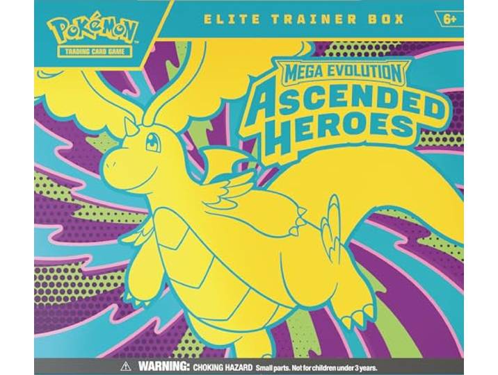 Pokémon TCG: Mega Evolution-Ascended Heroes Elite Trainer Box - EN