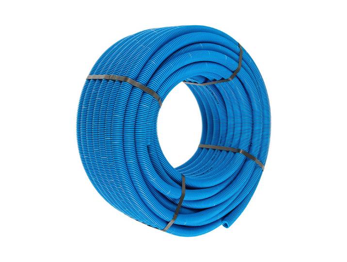 Rohr Elektro-Wellrohr Krfw-G M25 Blau 50 m