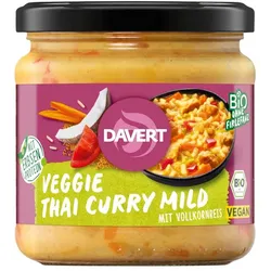 Veggie - Thai Curry mild mit Vollkornreis 340g
