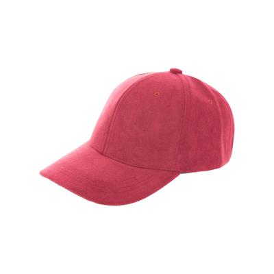 Baseball Cap ZWILLINGSHERZ "Velour", Damen, rot (bordeaux), Obermaterial: 100% Baumwolle, Caps, Samtiges Material, unifarben
