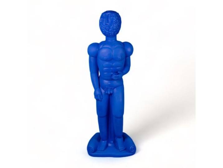 SELETTI objet de décoration MAGNA GRAECIA BRONZO (Bleu - Terre cuite)