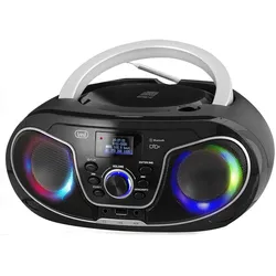 Trevi CMP588 (DAB, DAB+, FM, Bluetooth, WLAN), Radio, Schwarz
