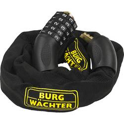 Burg Wächter 280 C 90 BLACK Kettenschloss Schwarz Zahlenschloss 39010