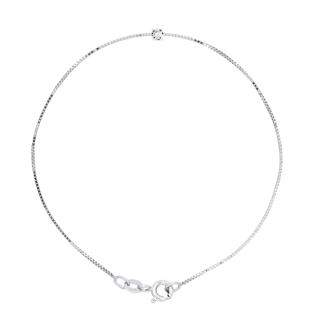 DIADEMA - Armband aus Silber - Echter Diamant