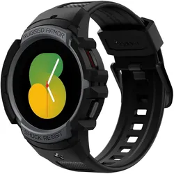 Spigen Rugged Armor Pro, Smartwatch Zubehör, Grau, Schwarz