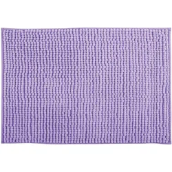 spirella, Badteppich, Chenille Badteppich 50x80cm Lavendel Lavande - Mikrofaser (80 x 50 cm)