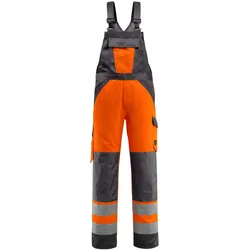 Warnschutz Latzhose "GOSFORD" Safe Light - 90C46 - orange/dunkelanthrazit