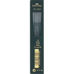 FABER-CASTELL Fallminen-Bleistiftminen 2.0 mm schwarz