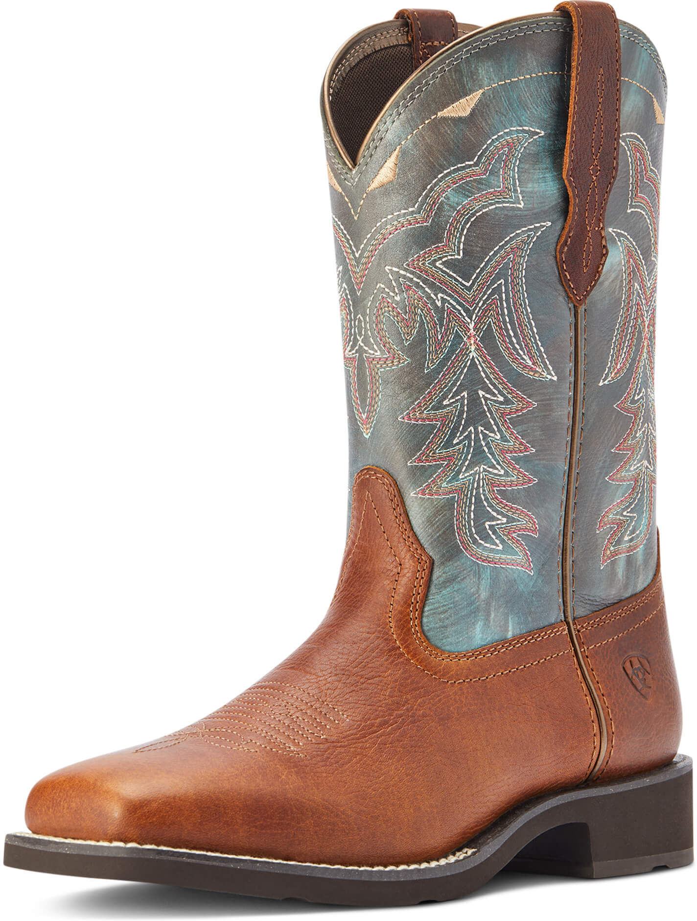 Women's Delilah Cowgirl Boots in Spiced Cider, Size: 8.5 B / Medium by Ariat