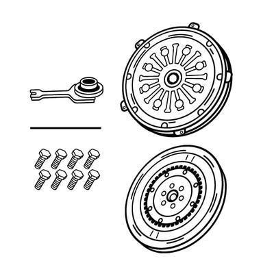 VALEO Kupplungssatz 855308 für KIA (DYK) HYUNDAI