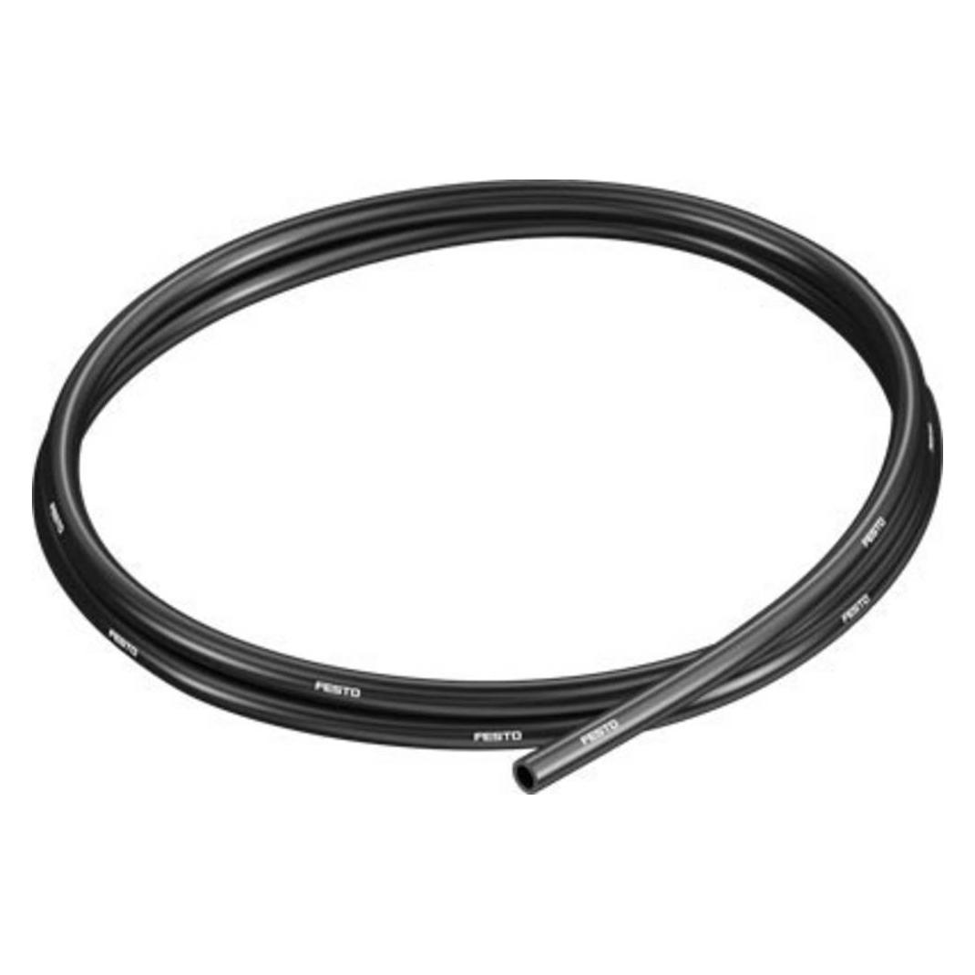 Festo Black Pneumatic Tube, 6mm OD x 50m (PUN-6X1-SW)